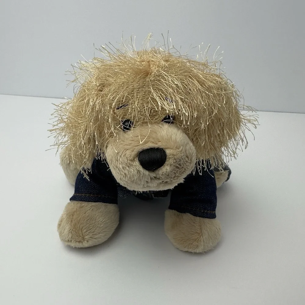 GANZ WEBKINZ Pet Golden Retriever Dog Plush Stuffed Animal Toy - HM010 NO CODE